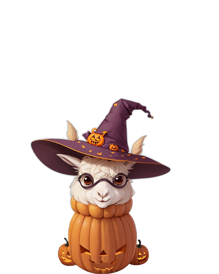 Pretend IM A Llama Costume Halloween Llama Funny Pumpkin Meaningful Gift Long Sleeve Shirt