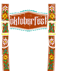 oktoberfest cute german bavarian Tie-Dye Long Sleeve Shirt