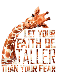 Let Your Faith Be Taller Than Your Fear Giraffe Cooling Performance Crew T-Shirt