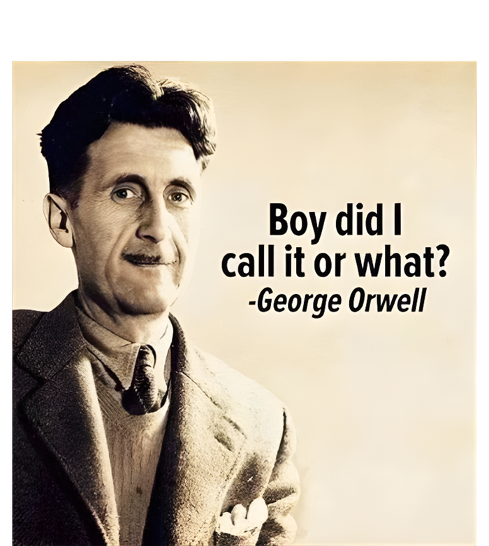 George Orwell Boy Did I Call It Or What Elon Musk Urban Pullover Hoodie