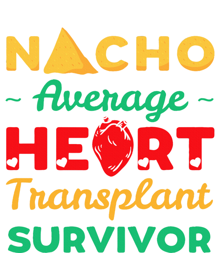 Heart Transplant Nacho Lover Survivor Cardiac Orthotopic Cooling Performance Long Sleeve Crew