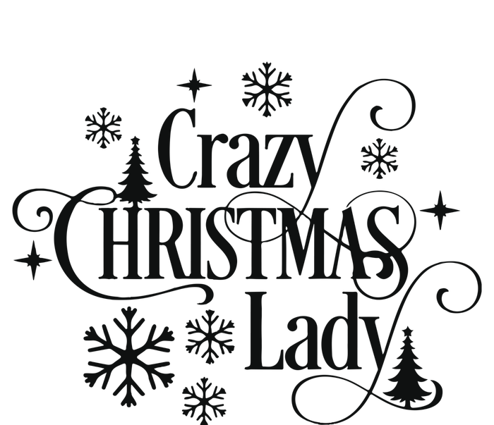 Crazy Christmas Lady T-Shirt