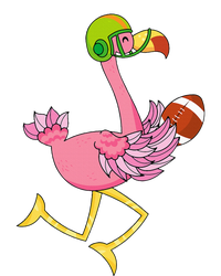 Flamingo Football Flamingo Playing Football PosiCharge Competitor Tank