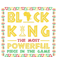 Black King The Most Powerful Piece In Game Black History Day Yupoong Adult 5-Panel Trucker Hat