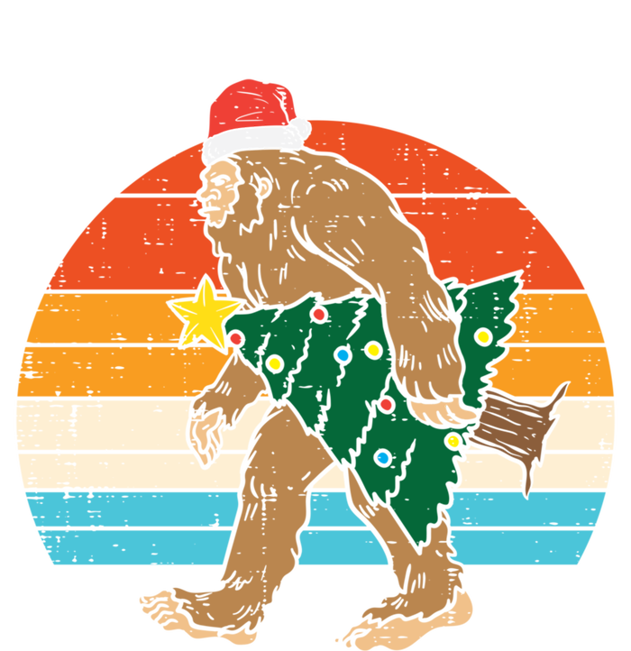 Bigfoot Sasquatch Christmas Tree Funny Xmas Pajamas Pjs Gift T-Shirt