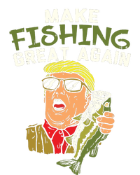 Make Fishing Great Again Trump Funny Fisherman Angler Gift Women's T-Shirt