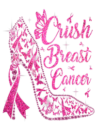 Crush Breast Cancer Awareness Bling Pink Ribbon T-Shirt