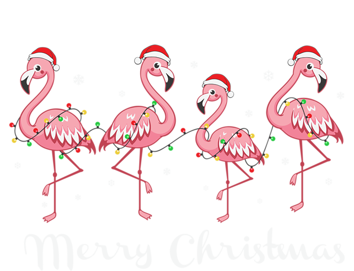 Christmas Funny Flamingo Pink Christmas Tree Xmas Great Gift T-Shirt