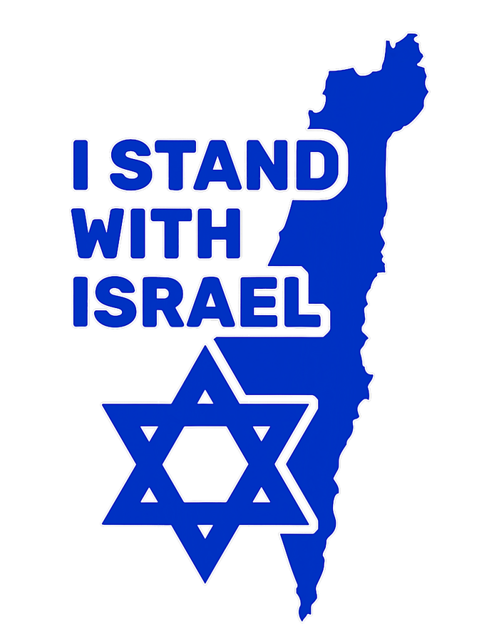 I Stand With Israel Support Israel Love Israeli Brotherhood Womens Funnel Neck Pullover Hood