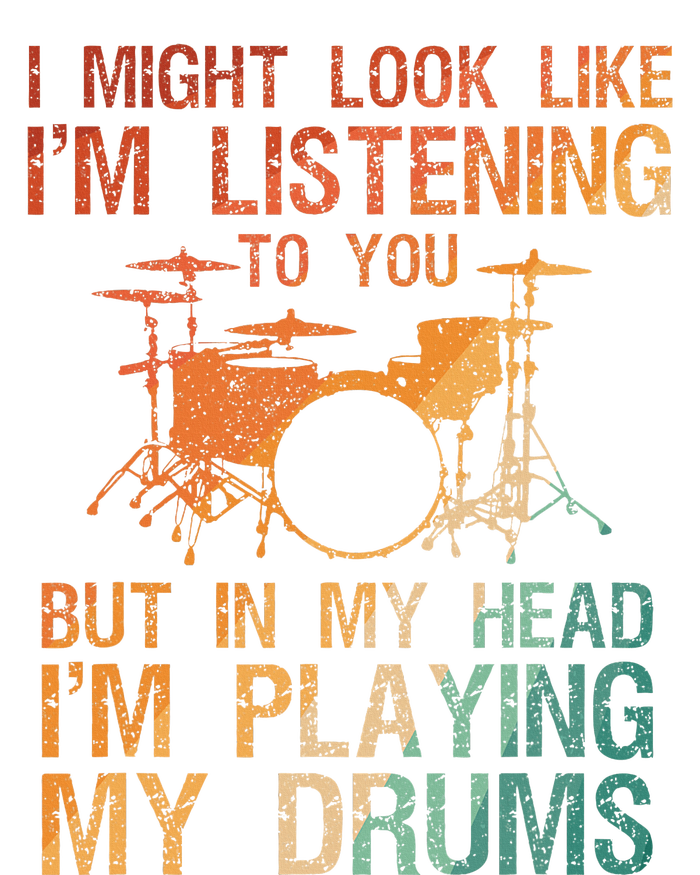 Funny Drummer Art For Drum Player Percussion Lover T-Shirt