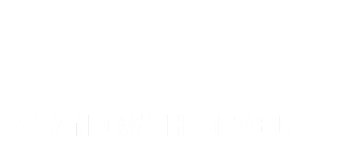 I Stand With Israel V-Neck T-Shirt