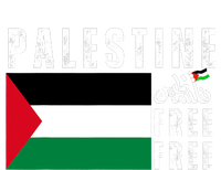 Free Palestine Free Gaza Vintage Palestine Flag T-Shirt