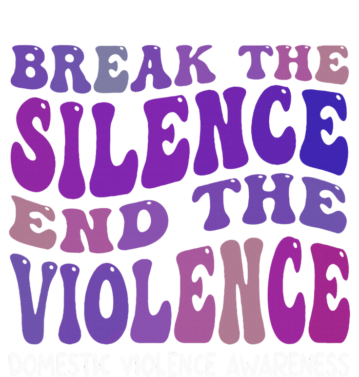 End The Violence Domestic Violence Awareness Groovy Tall Sweatshirt