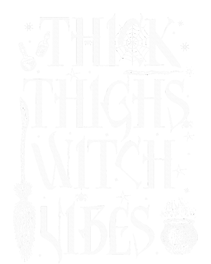 Thick Thighs Witch Vibes Funny Halloween Valucap Bio-Washed Visor