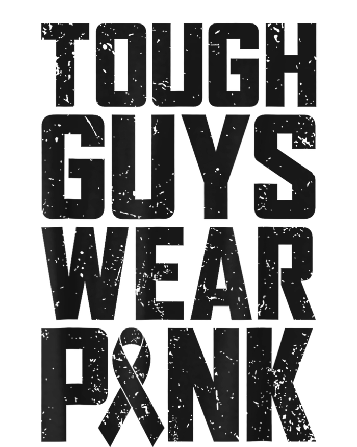 Tough Guys Wear Pink Breast Cancer Awareness Gifts T-Shirt