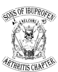 Sons of Ibuprofen Arthritis Chapter Funny Old Biker Women's T-Shirt