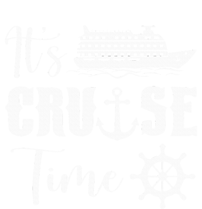 It's Cruise Time Funny Cruise Lover Cropped Pullover Crew