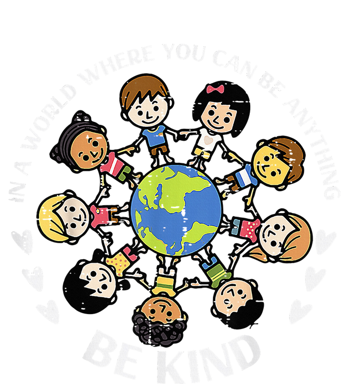 In A World Be Kind Earth Anti Bullying Unity Day Orange T-Shirt