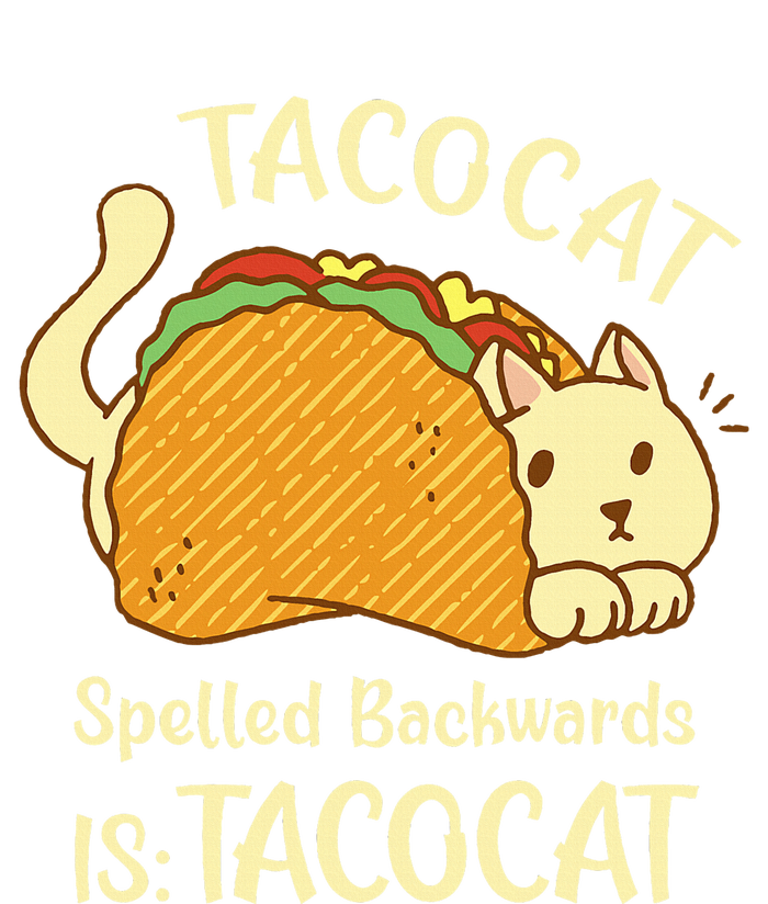 Funny TacoCat Tacocat Spelled Backward Is Tacocat T-Shirt