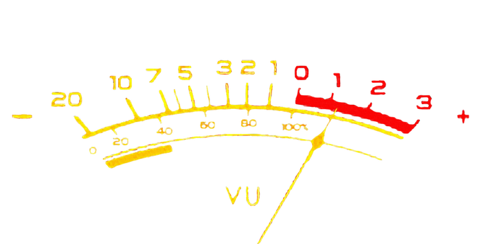 VU Meter Sound Level Studio T-Shirt