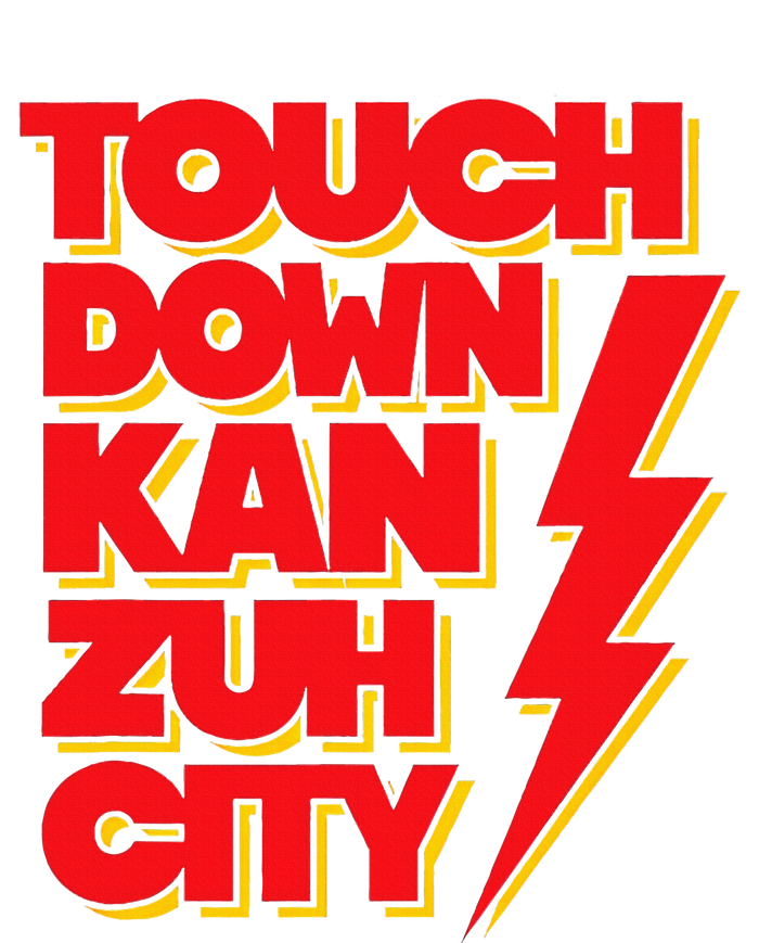 Touch Down Kan Zuh City Kids Long Sleeve Shirt