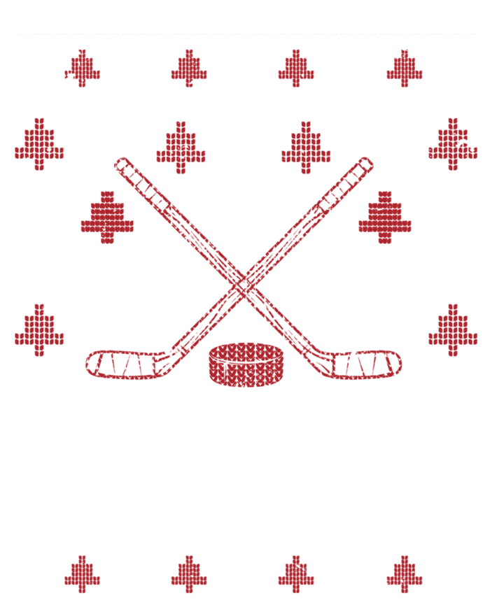 Funny Christmas Ice Hockey Player Fan Xmas Happy Hockeydays Gift T-Shirt