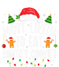 Most Likely To Eat Santa's Cookies Christmas Matching Family Toddler Fine Jersey T-Shirt