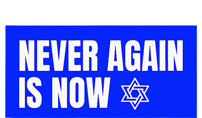 Never Again Is Now Jewish Israel Pride Am Yisrael Chai Sustainable Bucket Hat