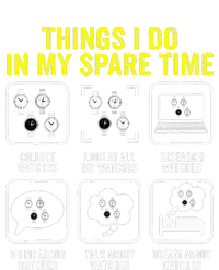 Things I Do In My Spare Time Horologist Watch Collector Kids Long Sleeve Shirt