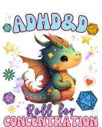 ADHD&D Roll For Concentration Watercolor Dragon T-Shirt