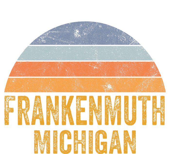 Frankenmuth Michigan 70s 80s Vintage Distressed Retro T-Shirt