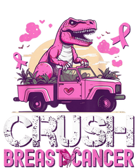 Kid Crush Breast Cancer Awareness Monster Truck Toddler Boy T-Shirt