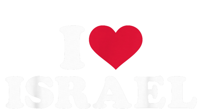 I love Israel Cropped Pullover Crew