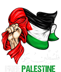 Free Palestine Arabic Palestine Flag T-Shirt