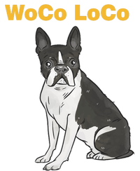 Woco Loco Boston Terrier Dog T-Shirt