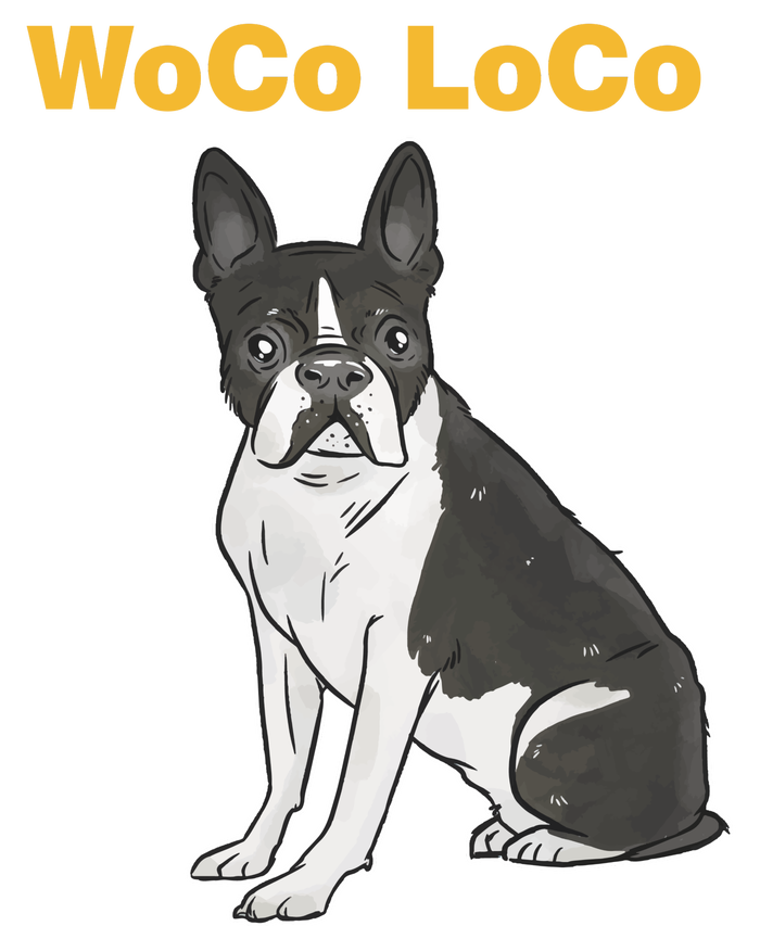 Woco Loco Boston Terrier Dog T-Shirt