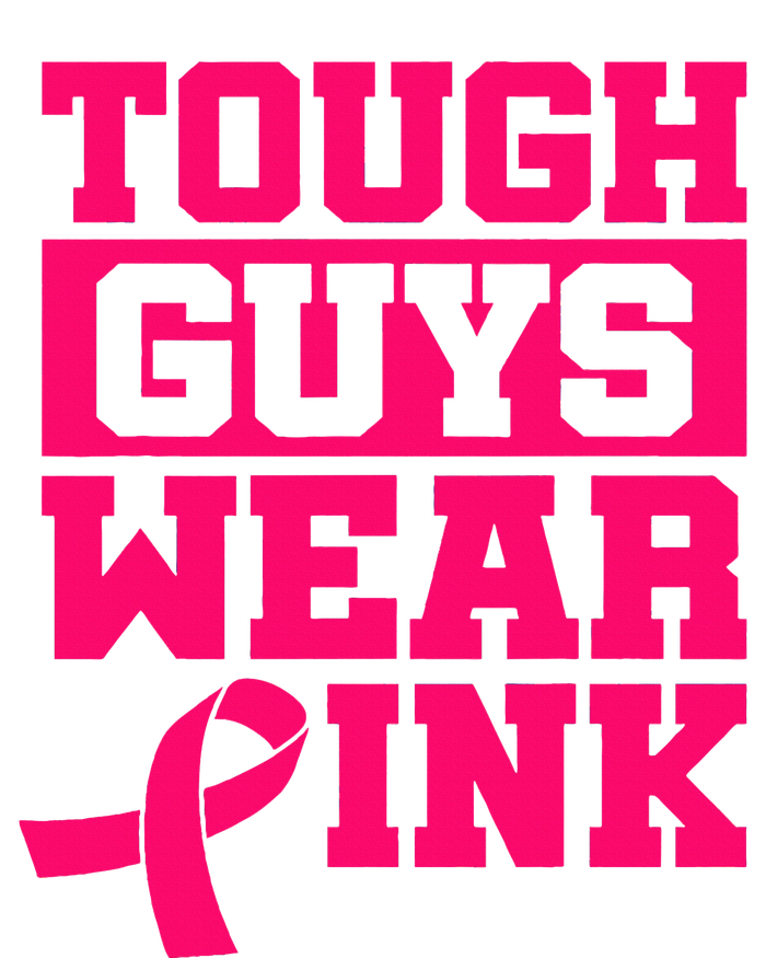 Tough Guys Wear Pink Breast Cancer Awareness Valucap Bio-Washed Visor