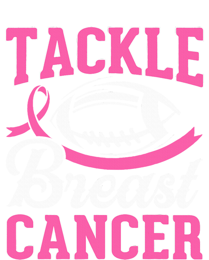 Tackle Breast Cancer Awareness Football Pink Ribbon Tank Top