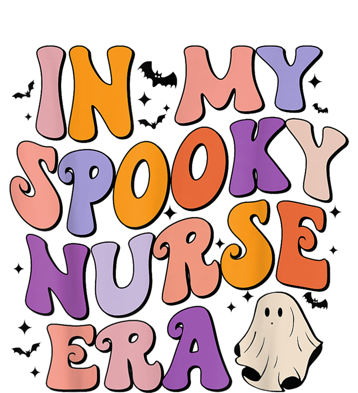 In My Spooky Nurse Era Halloween Groovy Witchy Spooky Nurse Flexfit Unipanel Trucker Cap