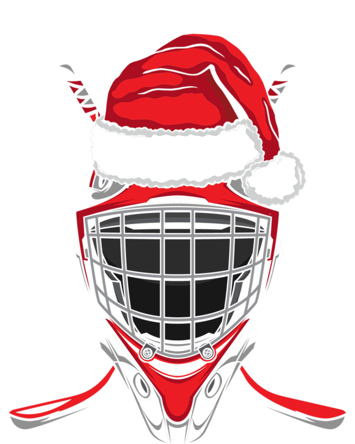 Santa Hat Hockey Sport Christmas Ice Hockey Player Great Gift Premium T-Shirt