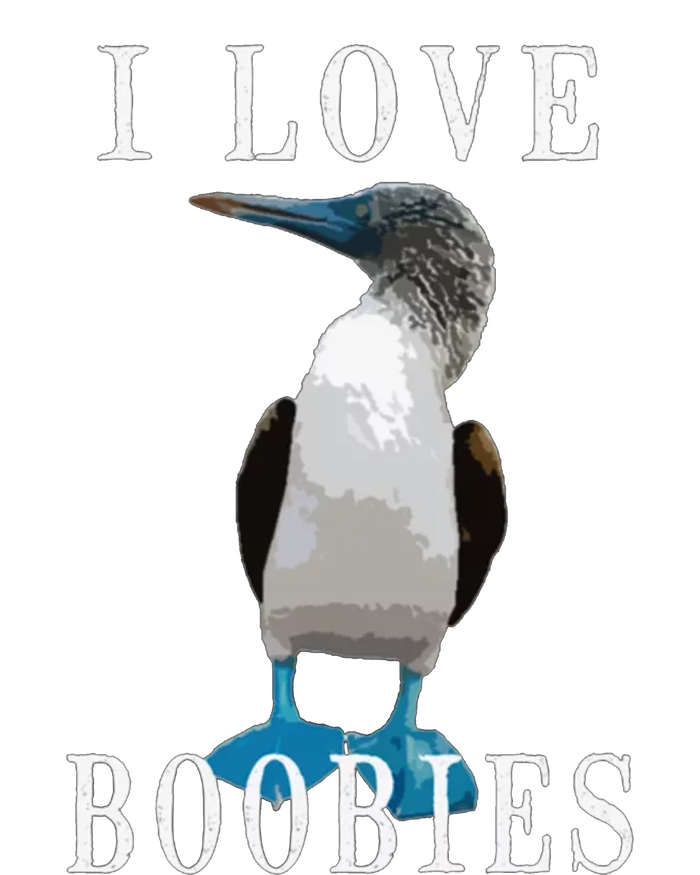 I Love Boobies Blue Footed Boobie Bird T-Shirt