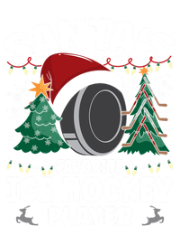 SantaS Favorite Ice Hockey Player Gift Women's Racerback Tank