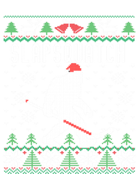 Slapsquatch Ugly Christmas Hockey Sasquatch Bigfoot Funny Gift T-Shirt