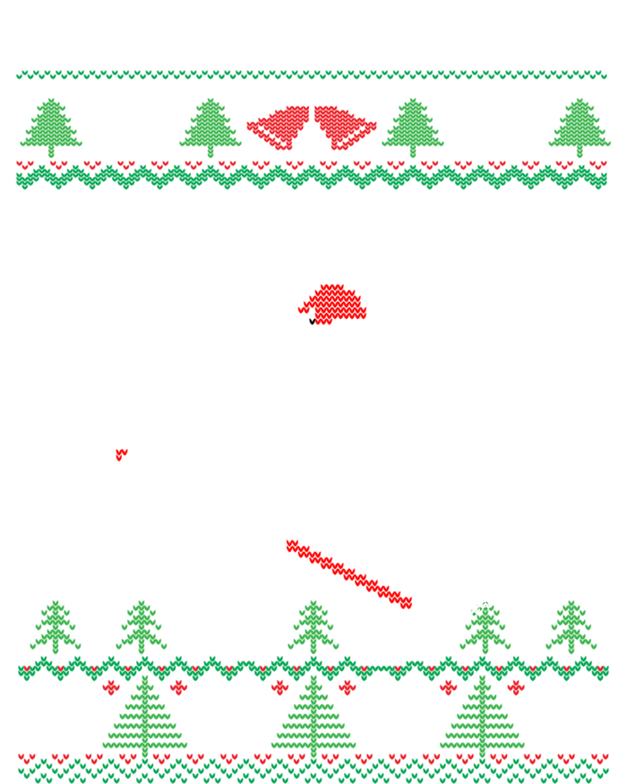 Slapsquatch Ugly Christmas Hockey Sasquatch Bigfoot Funny Gift T-Shirt