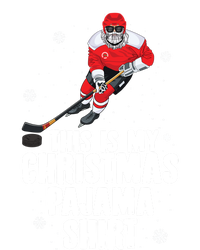 This Is My Christmas Pajama Gift Funny Ice Hockey Santa Gift T-Shirt