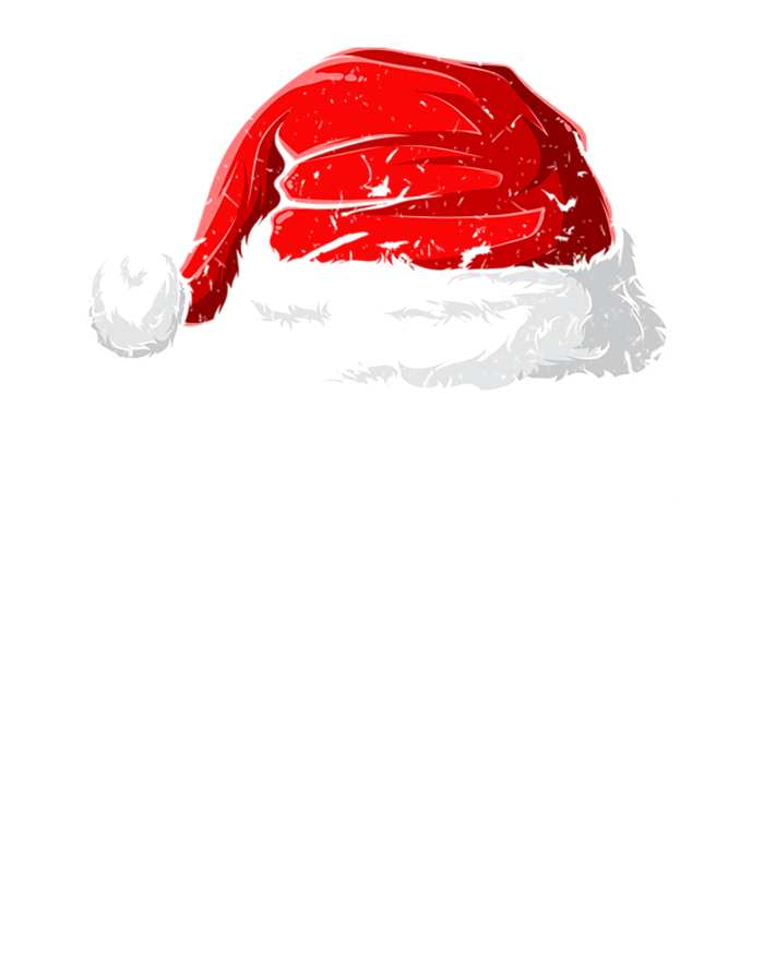 Xmas Santa Hat Christmas Ice Hockey Gift T-Shirt