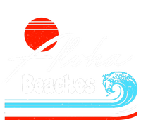 Aloha Beaches Vintage Retro Mousepad