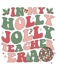 In My Holly Xmas Jolly Teacher Era Christmas Teacher Vibes Tie-Dye T-Shirt