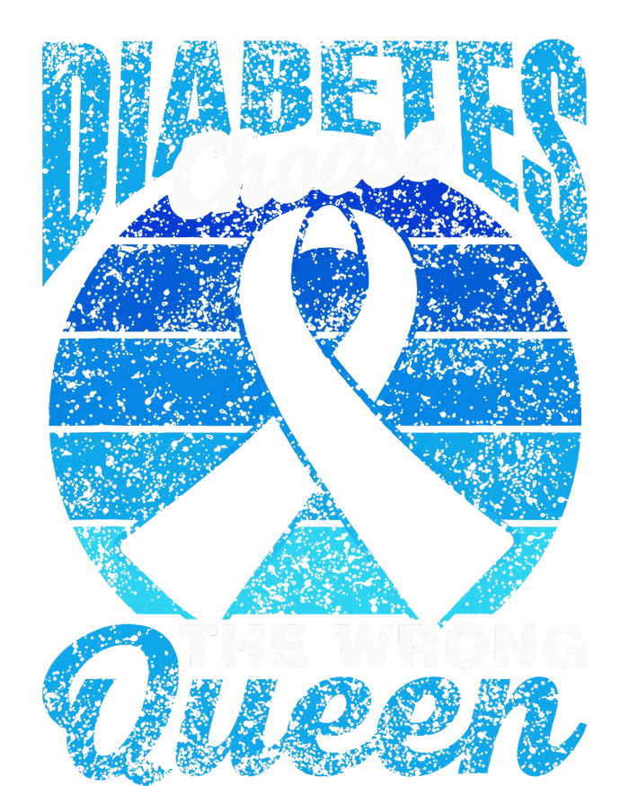 Diabetes Chose The Wrong Queen Diabetic Type Diabetes Tank Top