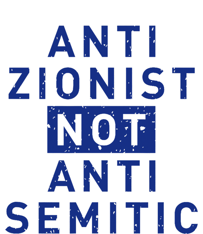 Anti Zionist Not Anti Semitic PosiCharge Competitor Tank